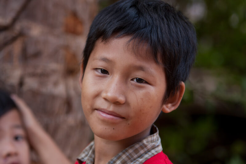 Boys in a Refugee Camp — Karen people from Myanmar (Burma) have spent years in in refugee camps along the Thai/Burma border, to avoid violence from the milit...