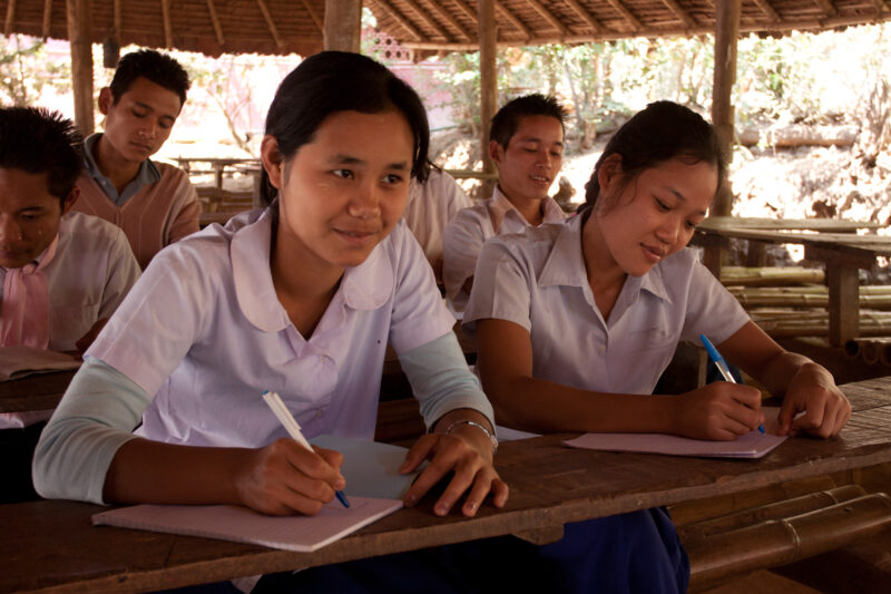 Life in a Refugee Camp — Karen people from Myanmar (Burma) have spent years in in refugee camps along the Thai/Burma border, to avoid violence from the milit...