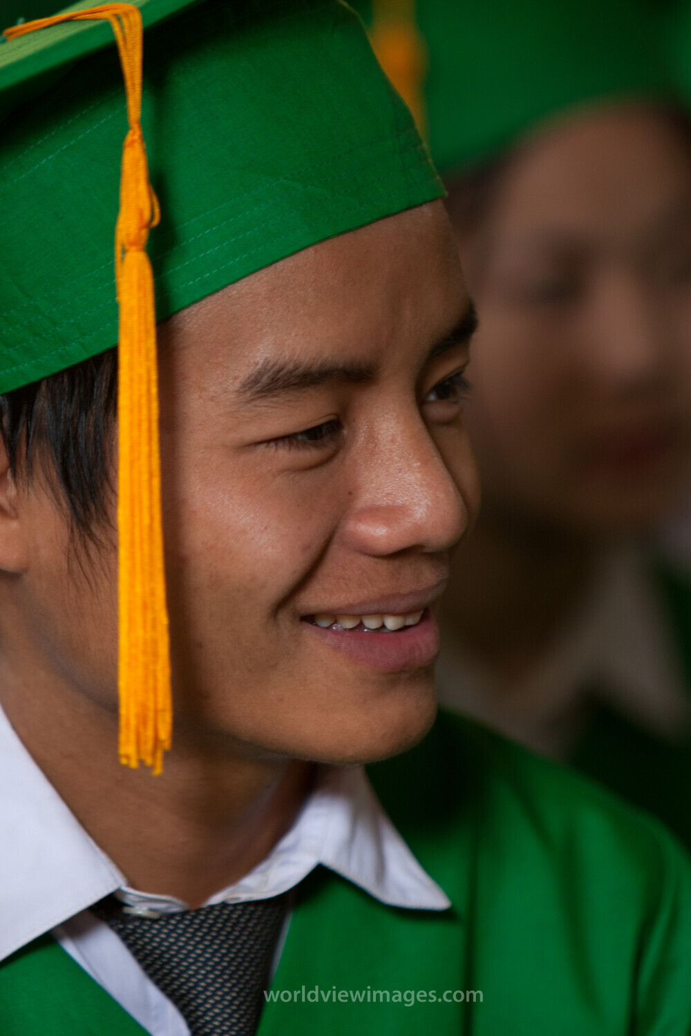 Graduation in A Refugee Camp