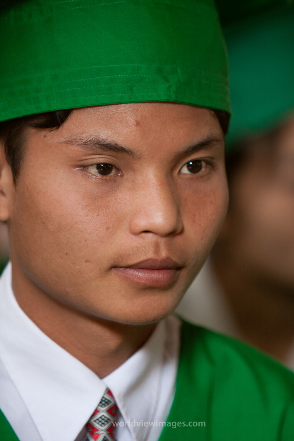Graduation in A Refugee Camp