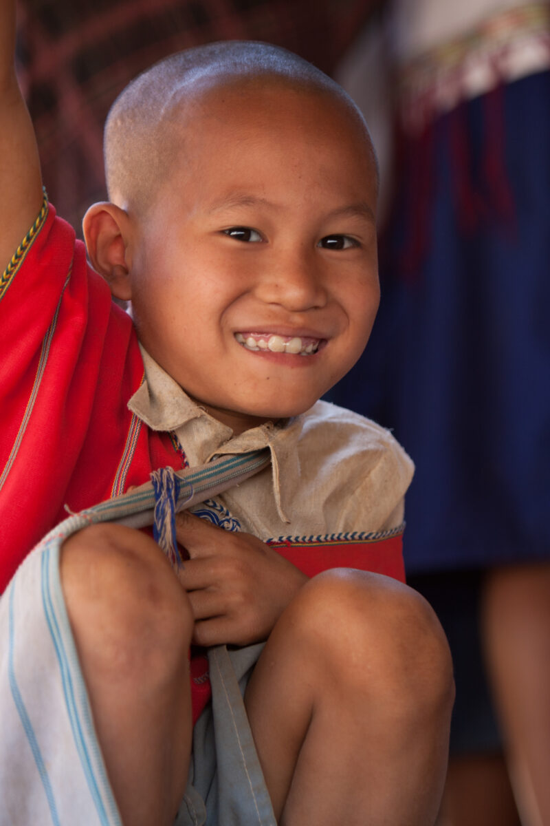 Karen Girl in A Refugee Camp