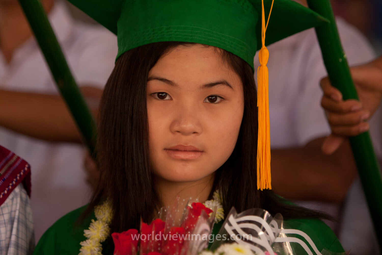 Graduation in A Refugee Camp