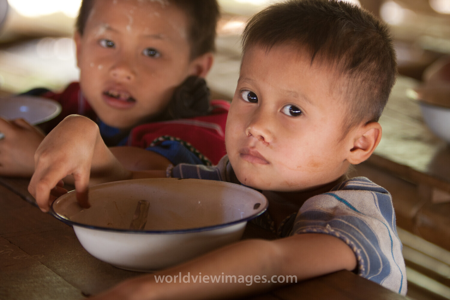 Getting a Hot Meal at School