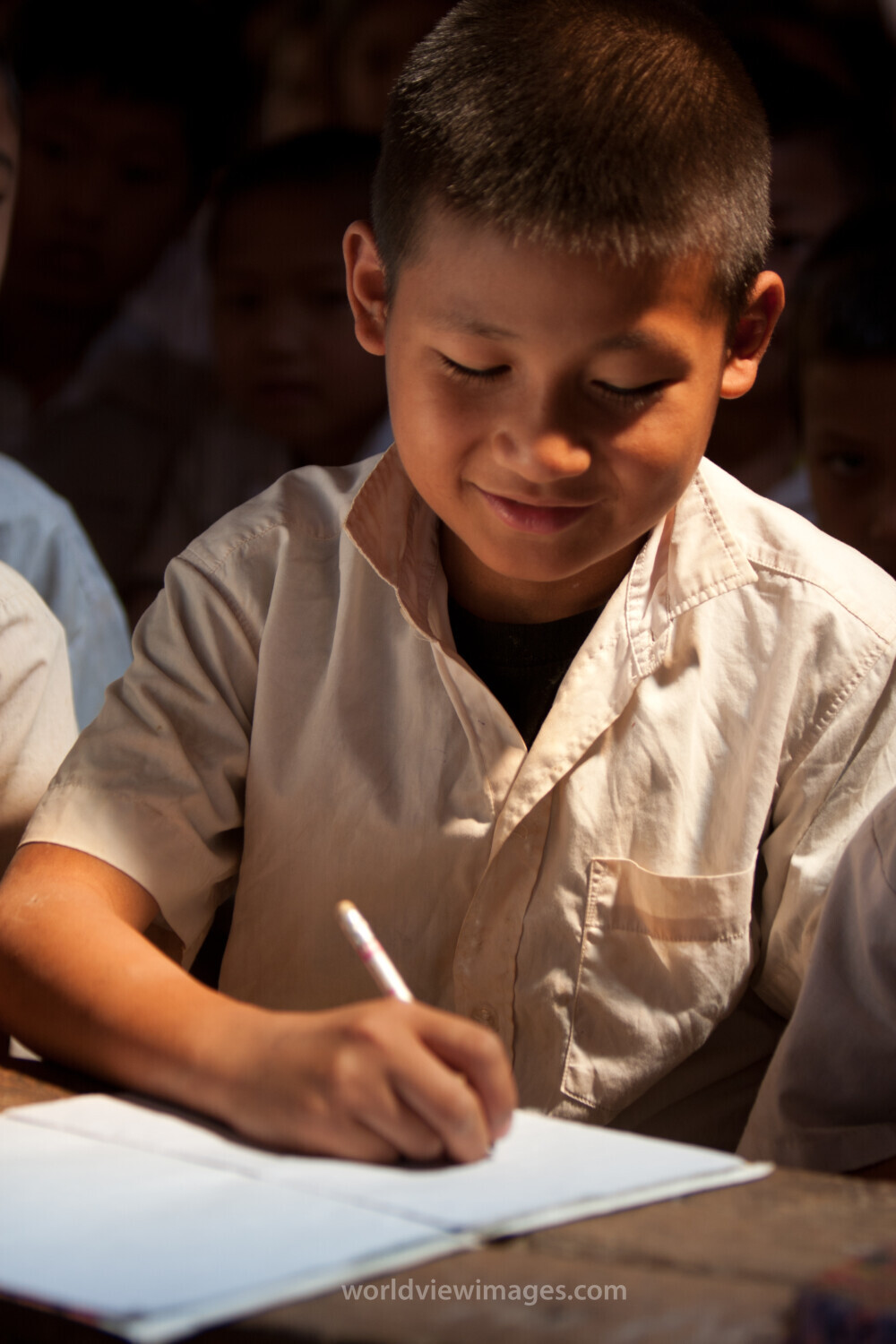 Going to School at a Refugee Camp