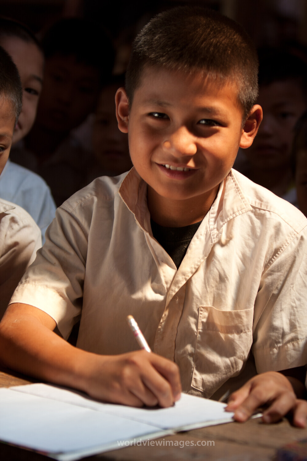 Going to School at a Refugee Camp