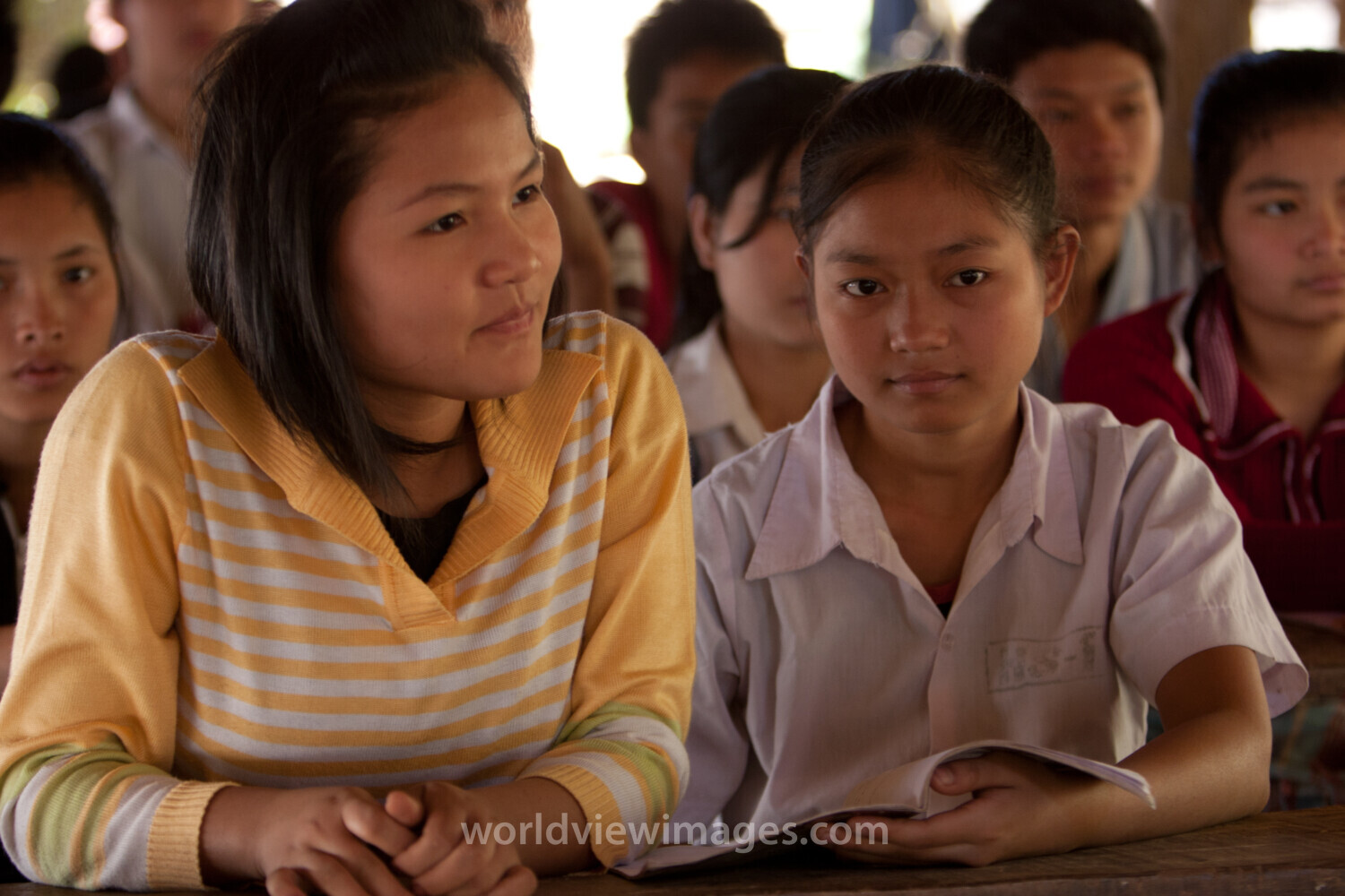 Going to School at a Refugee Camp