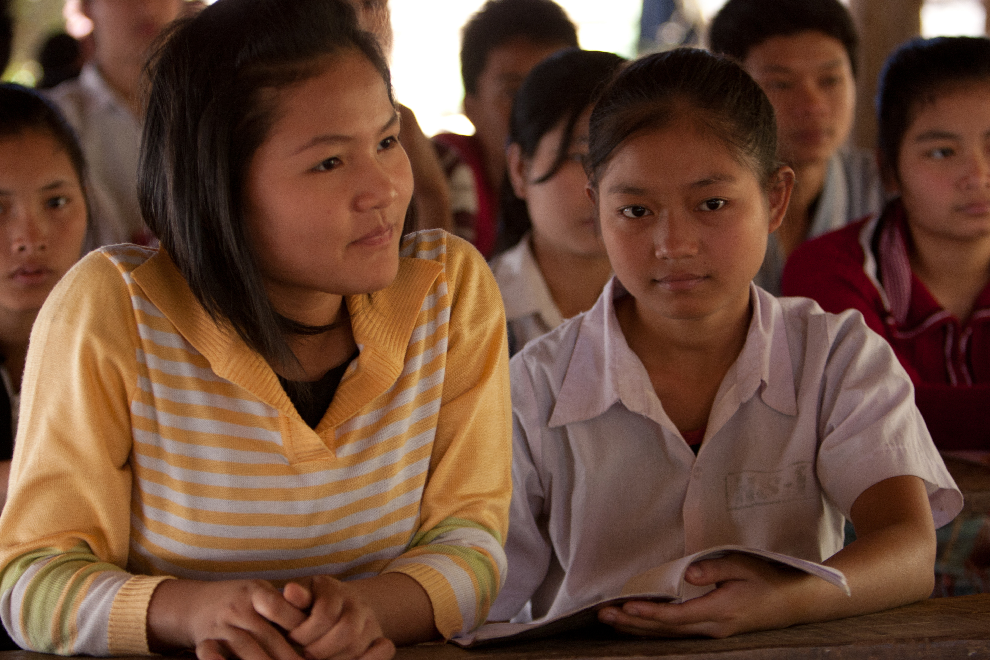 Going to School at a Refugee Camp