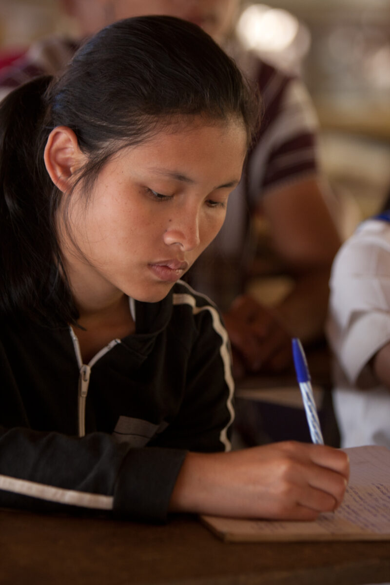 Going to School at a Refugee Camp — Karen people from Myanmar (Burma) have spent years in in refugee camps along the Thai/Burma border, to avoid violence fro...