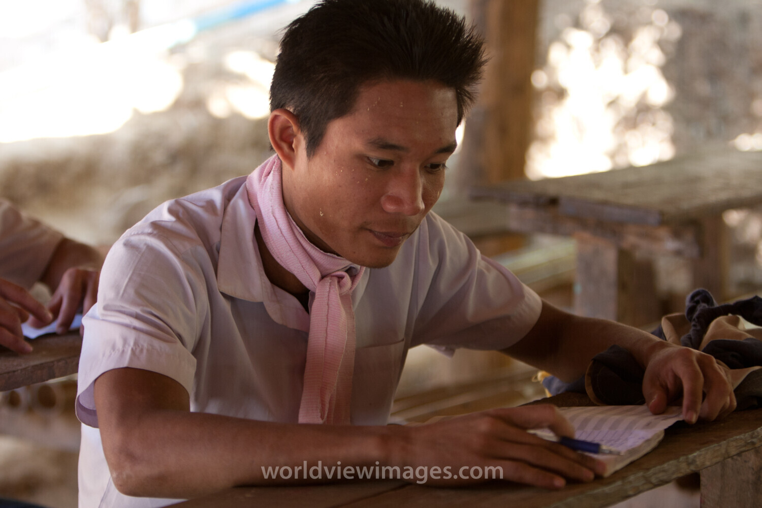 Going to School at a Refugee Camp