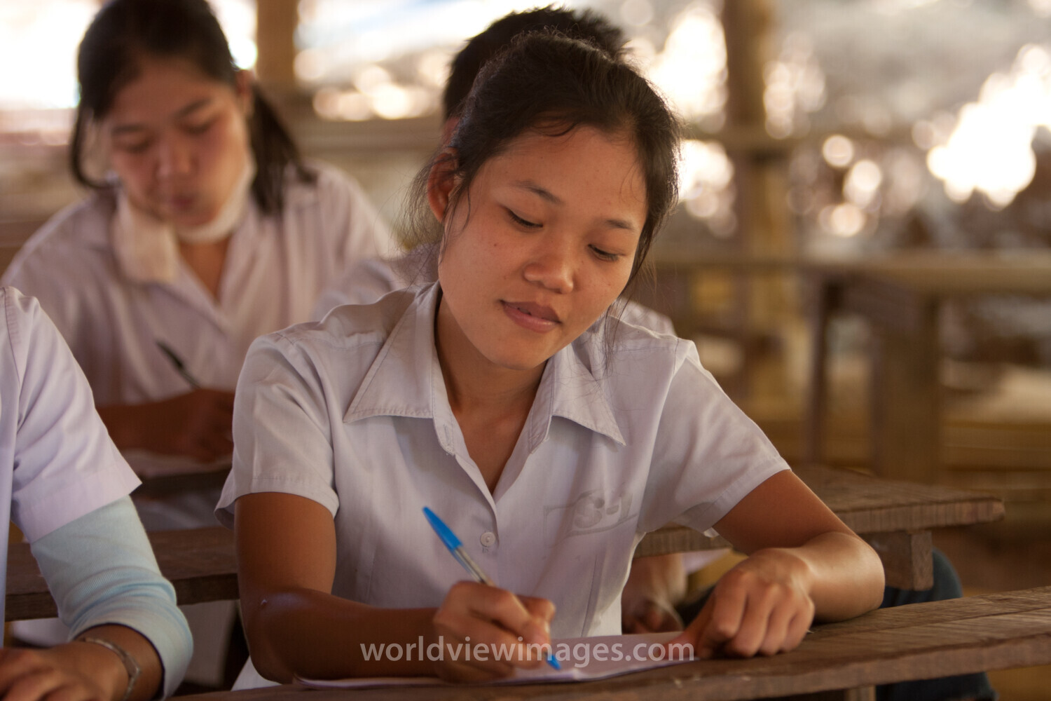 Going to School at a Refugee Camp