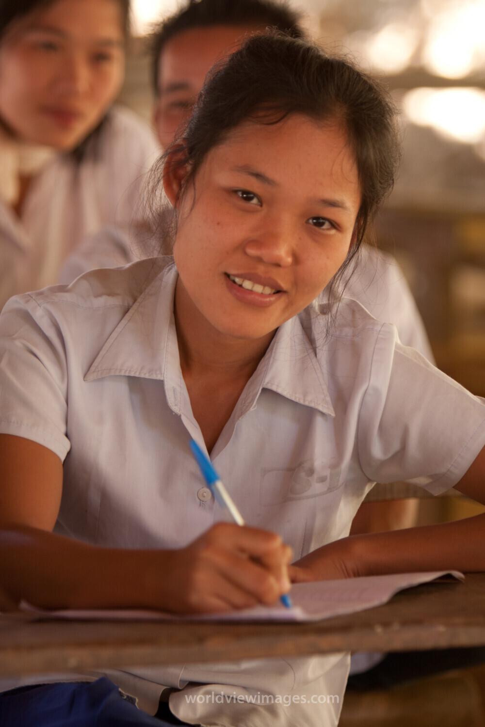 Going to School at a Refugee Camp