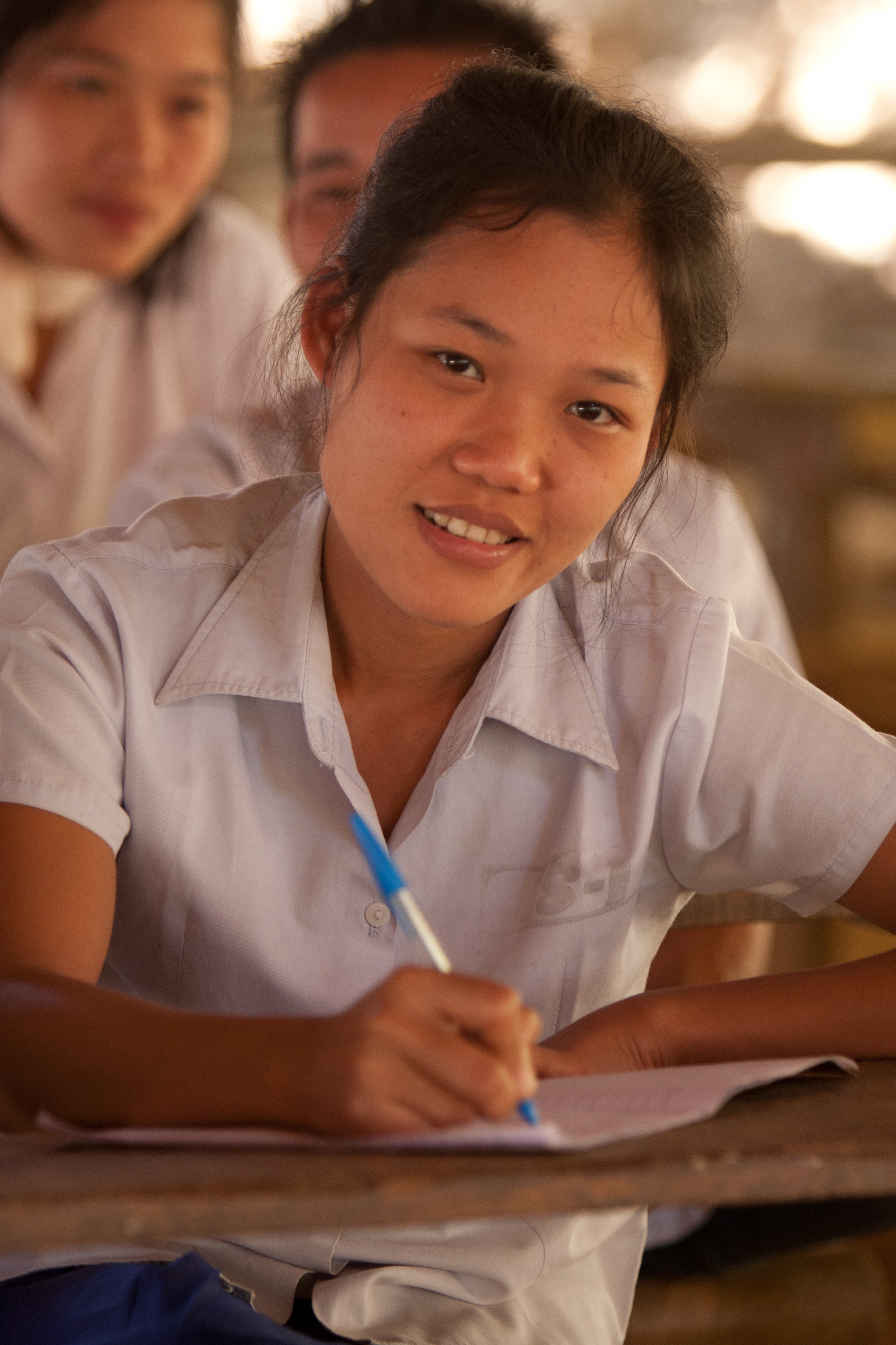 Going to School at a Refugee Camp
