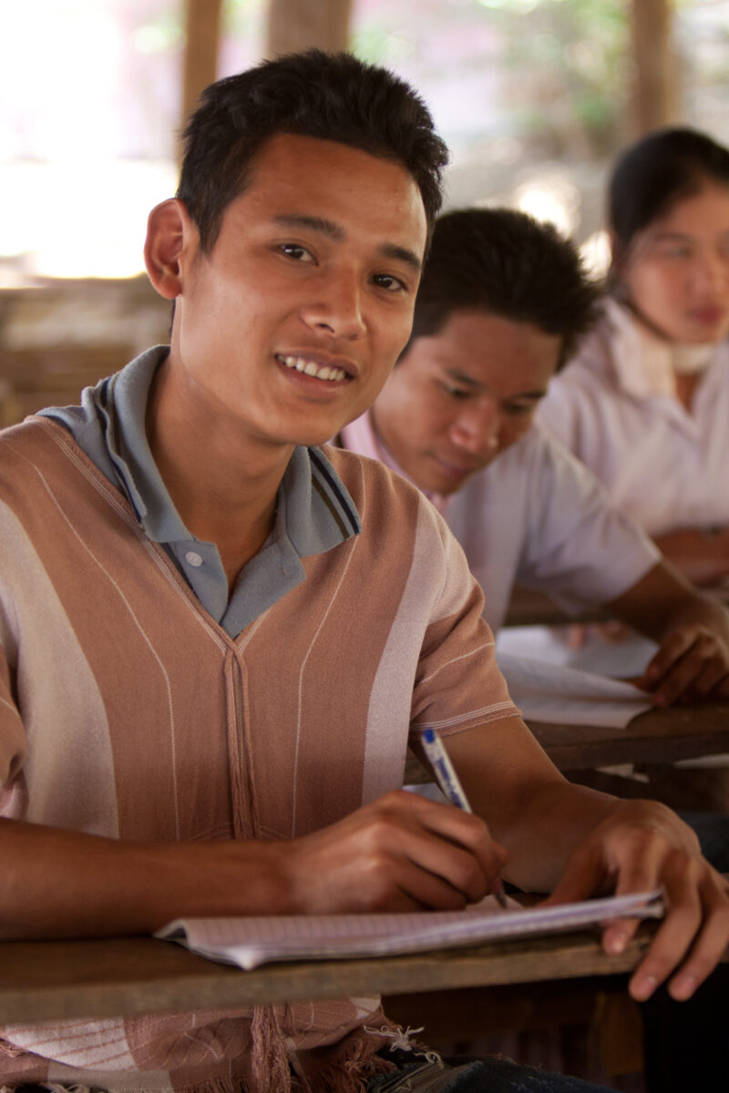 Boys in the Karen Camp — Karen people from Myanmar (Burma) have spent years in in refugee camps along the Thai/Burma border, to avoid violence from the milit...