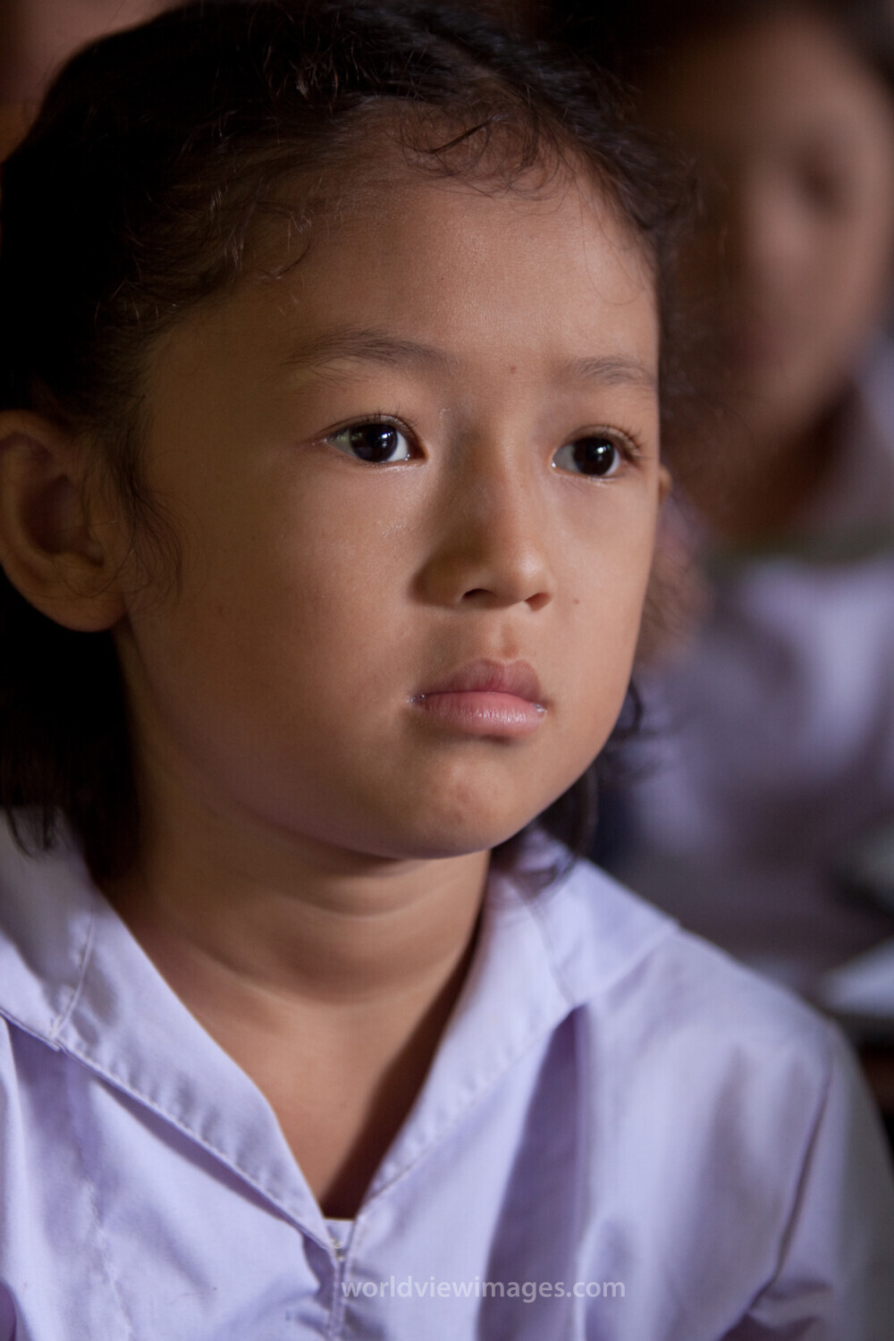 Student in a Refugee Camp