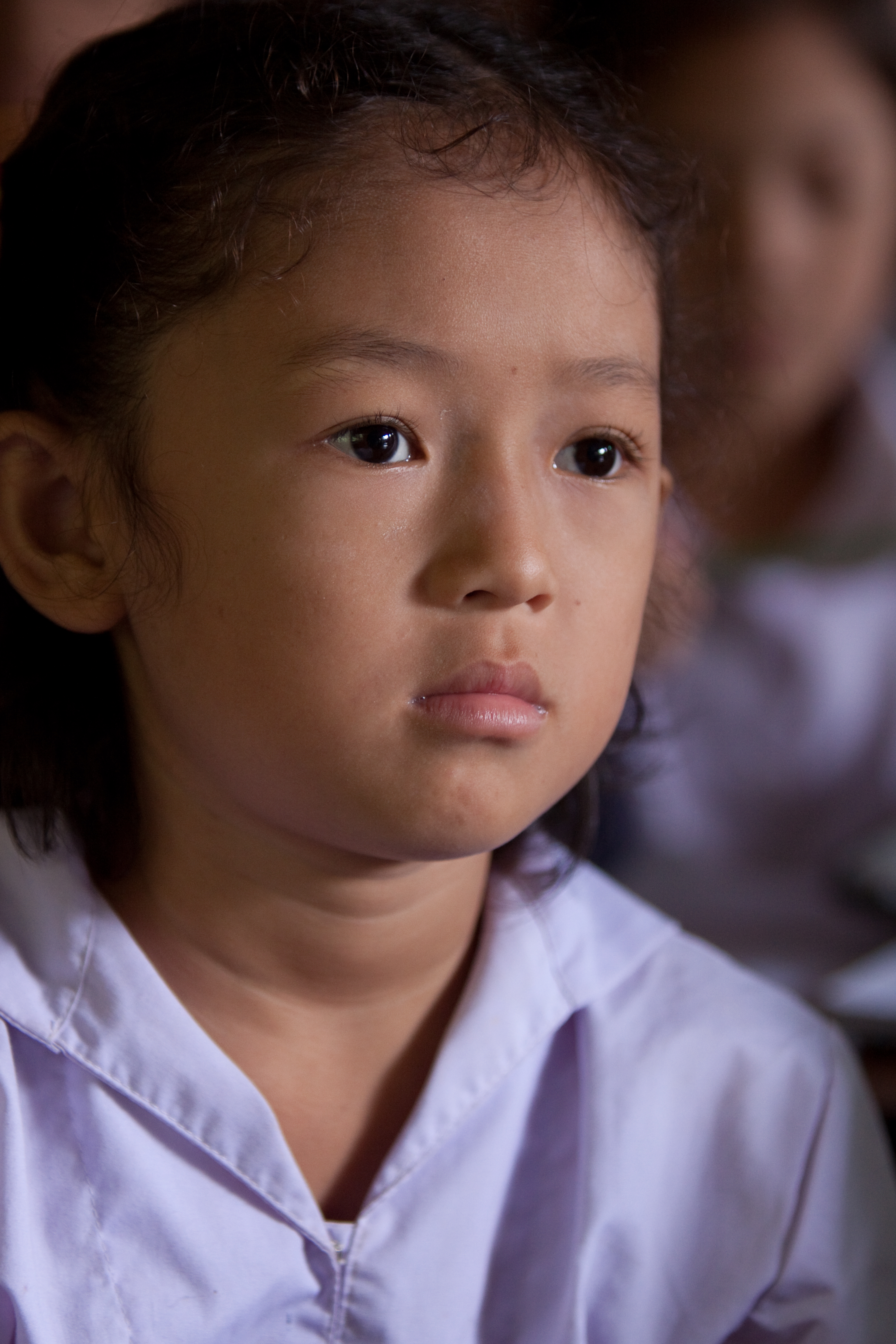 Student in a Refugee Camp