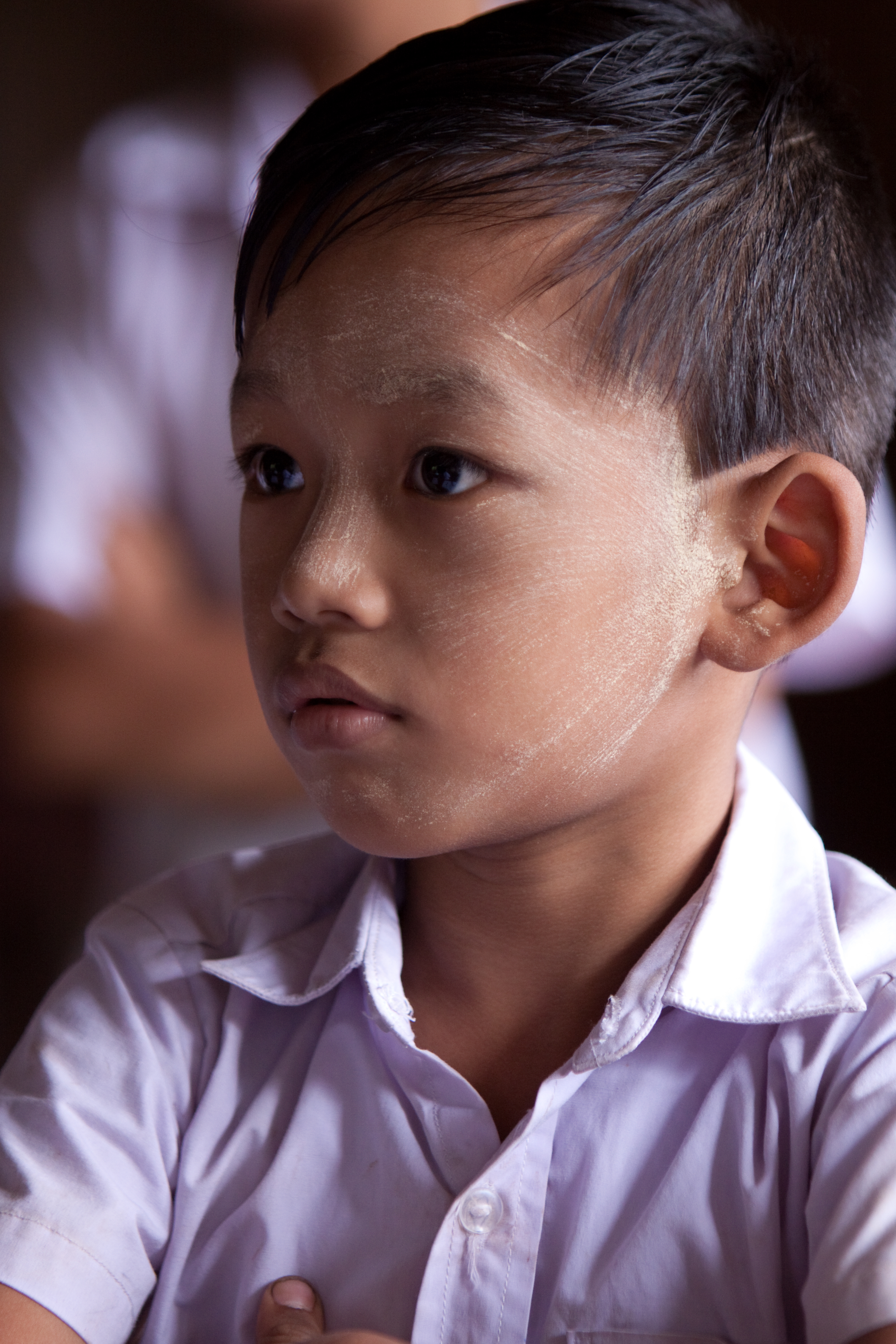 Student in a Refugee Camp