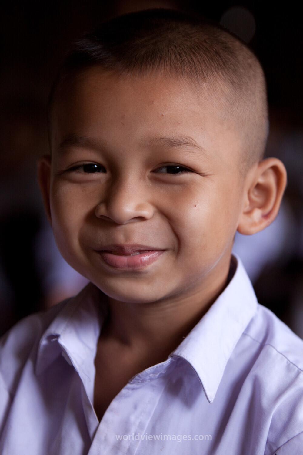 Student in a Refugee Camp