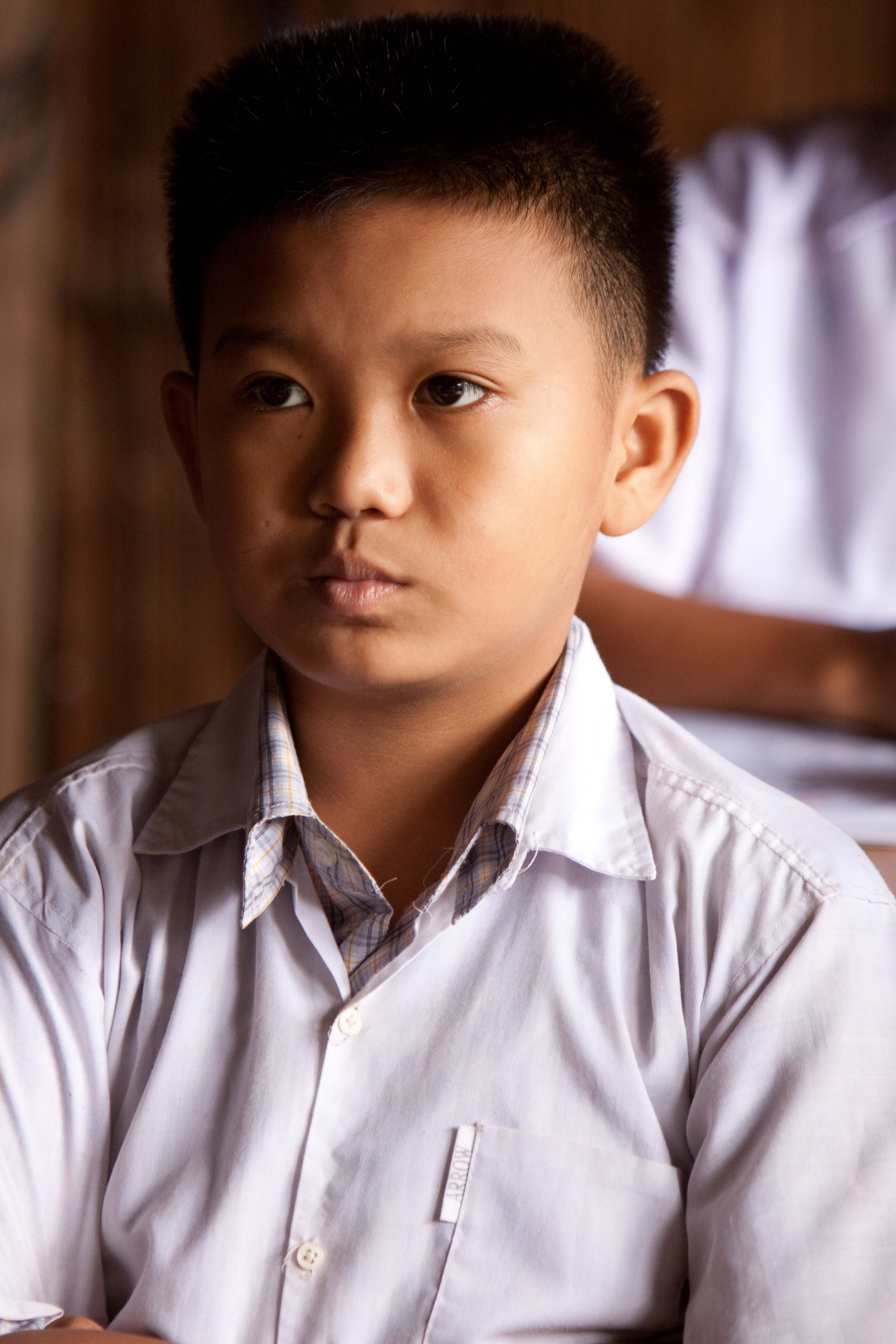 Student in a Refugee Camp