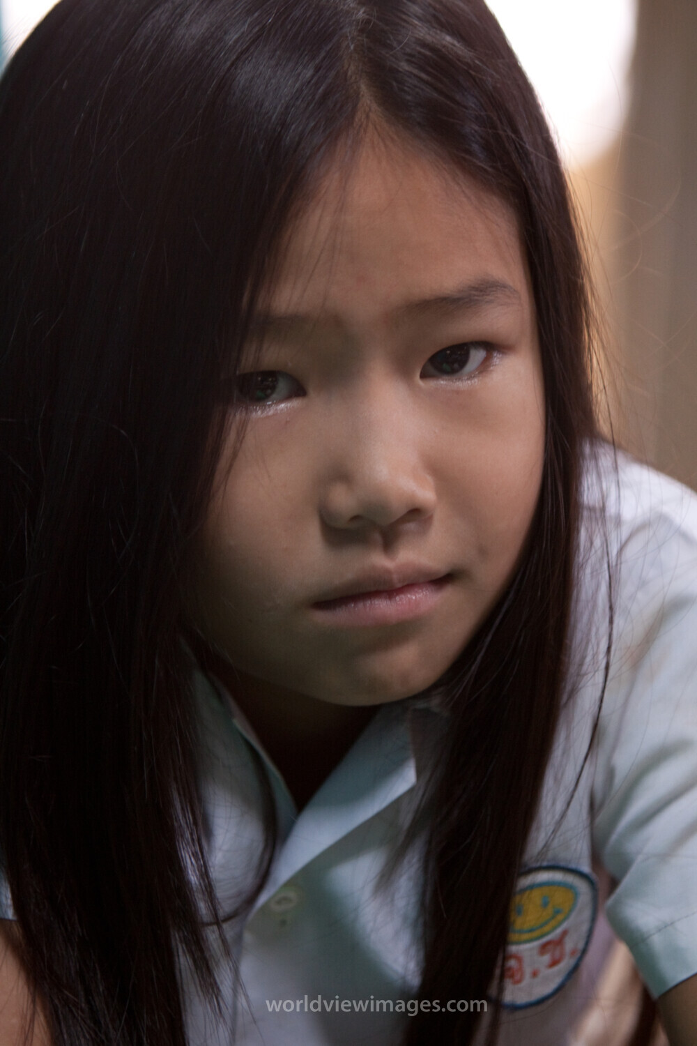 Student in a Refugee Camp