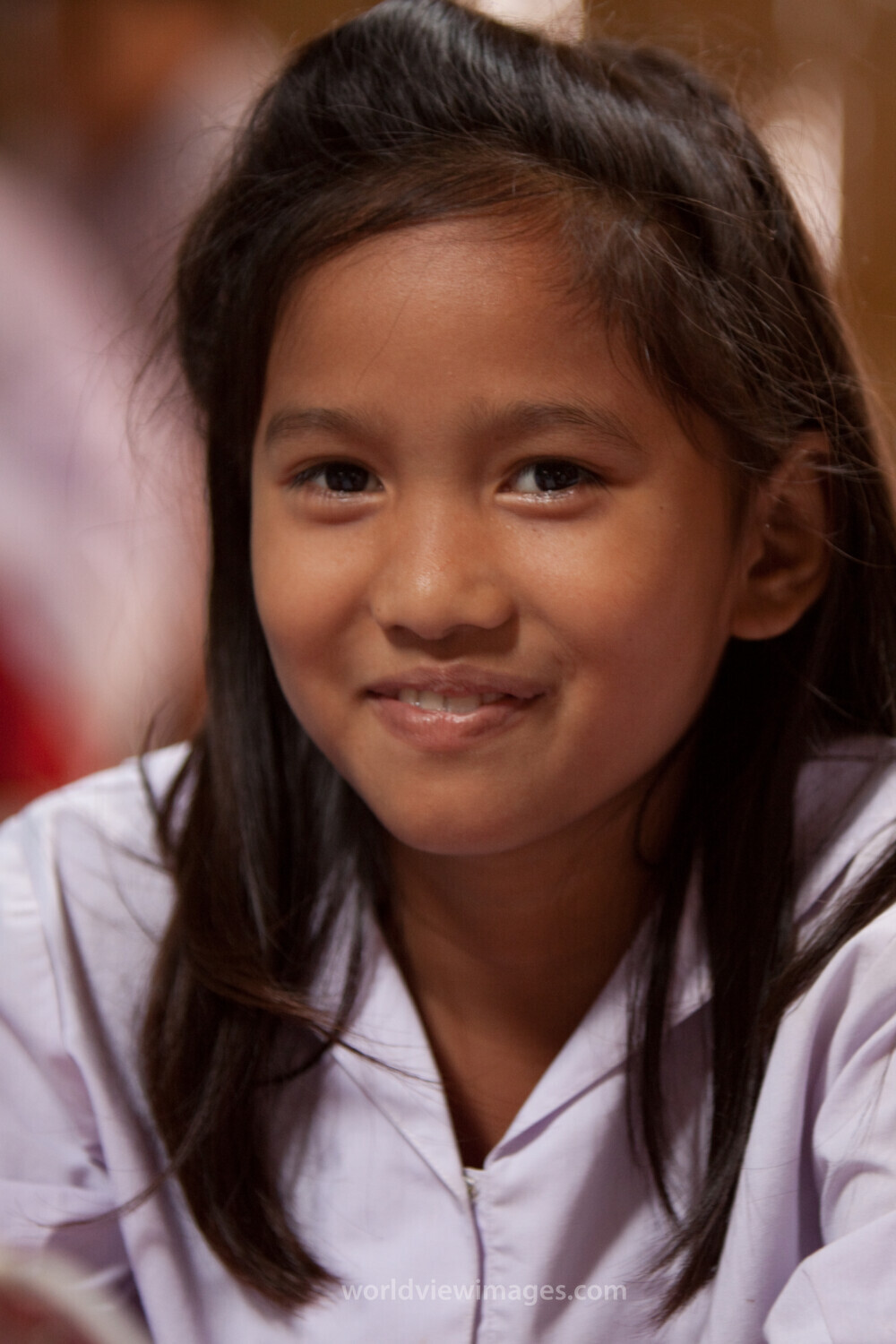 Karen Girl in A Refugee Camp