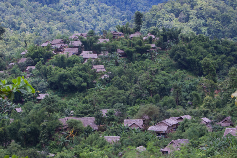 Refugee Camp in the Jungle — Karen people from Myanmar (Burma) have spent years in in refugee camps along the Thai/Burma border, to avoid violence from the m...