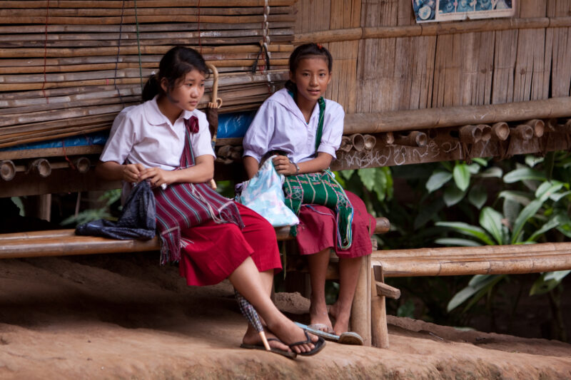 Life in a Refugee Camp — Karen people from Myanmar (Burma) have spent years in in refugee camps along the Thai/Burma border, to avoid violence from the milit...
