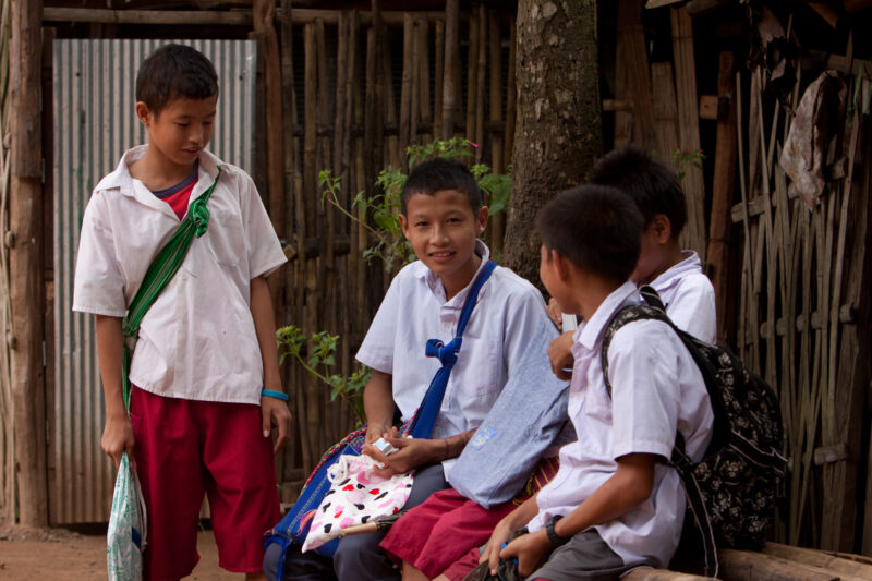 Life in a Refugee Camp — Karen people from Myanmar (Burma) have spent years in in refugee camps along the Thai/Burma border, to avoid violence from the milit...