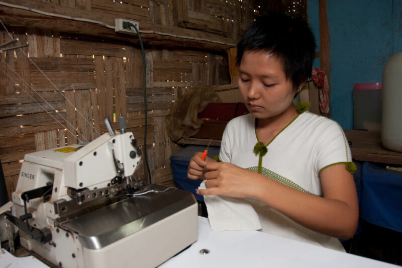 Learning Marketable Skills — Karen people from Myanmar (Burma) have spent years in in refugee camps along the Thai/Burma border, to avoid violence from the m...