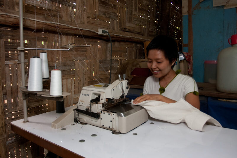 Learning Marketable Skills — Karen people from Myanmar (Burma) have spent years in in refugee camps along the Thai/Burma border, to avoid violence from the m...