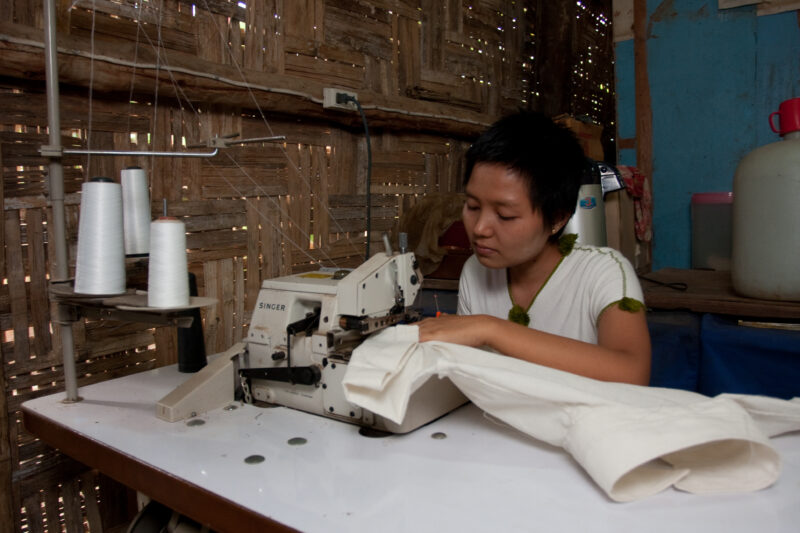 Learning Marketable Skills — Karen people from Myanmar (Burma) have spent years in in refugee camps along the Thai/Burma border, to avoid violence from the m...