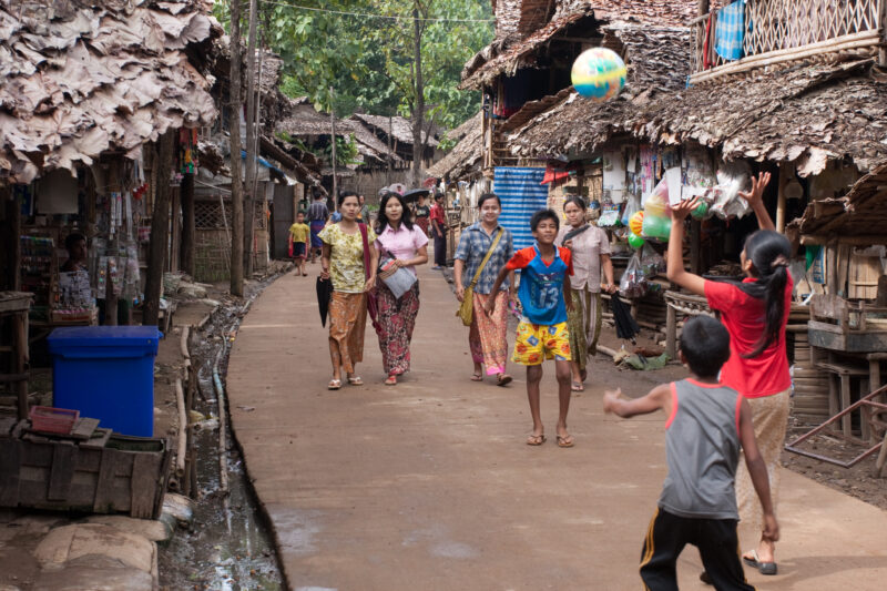 Life in a Refugee Camp — Karen people from Myanmar (Burma) have spent years in in refugee camps along the Thai/Burma border, to avoid violence from the milit...