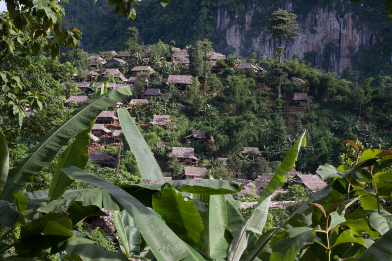 Refugee Camp in the Jungle — Karen people from Myanmar (Burma) have spent years in in refugee camps along the Thai/Burma border, to avoid violence from the m...
