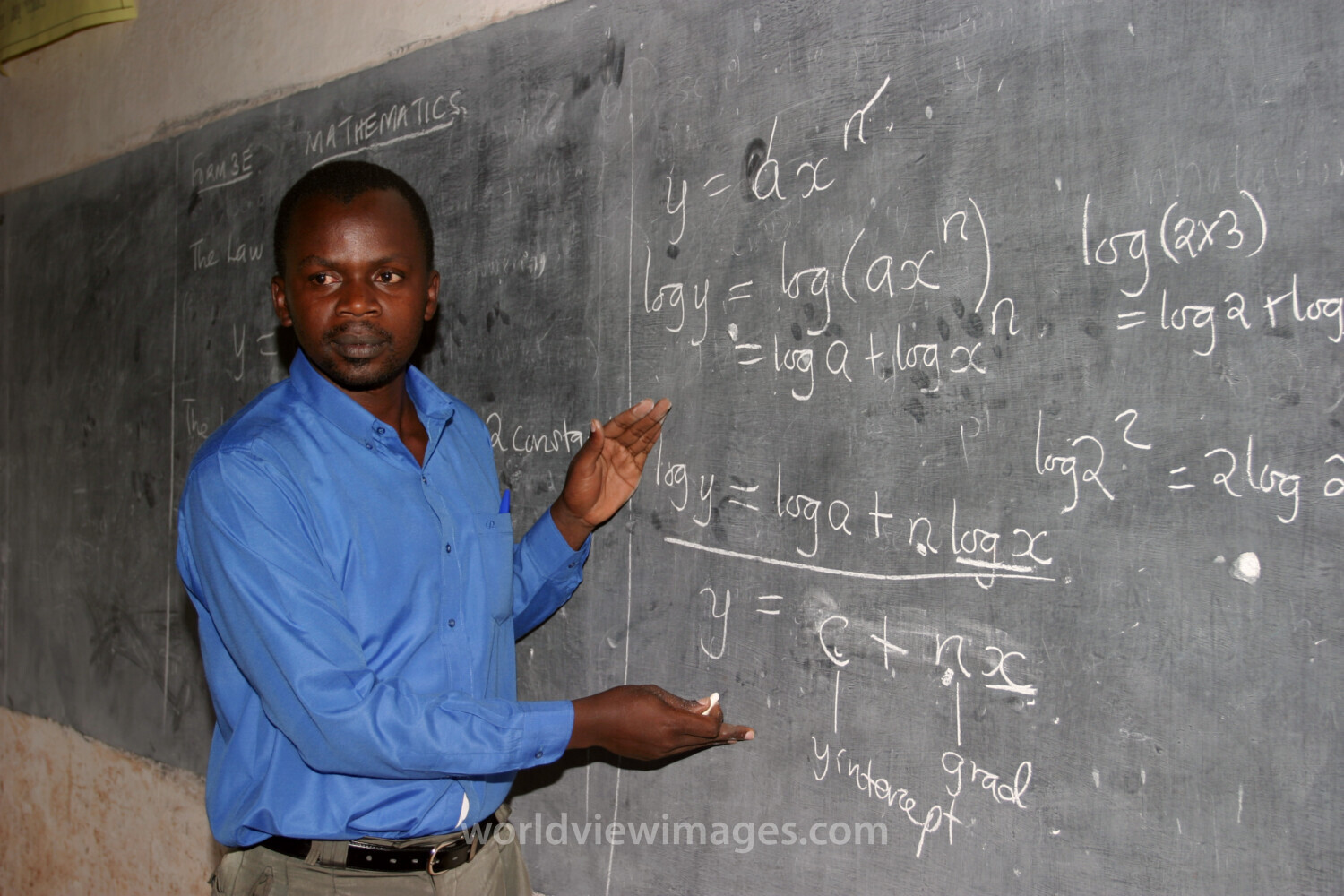 Teacher in Kenya
