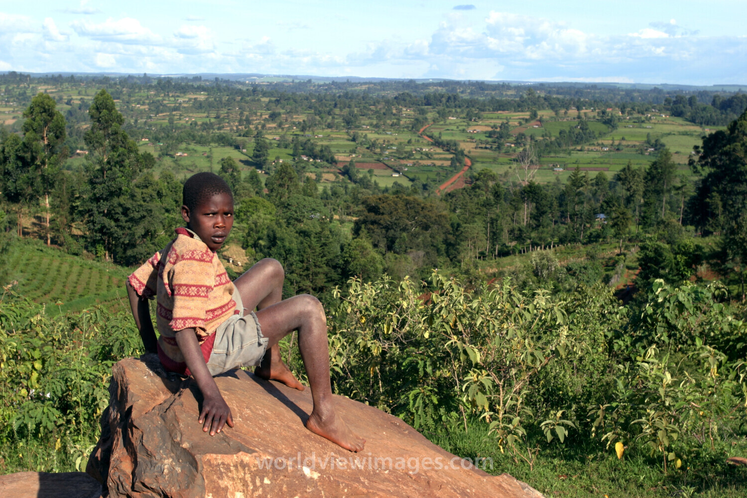 Boy in Kenya