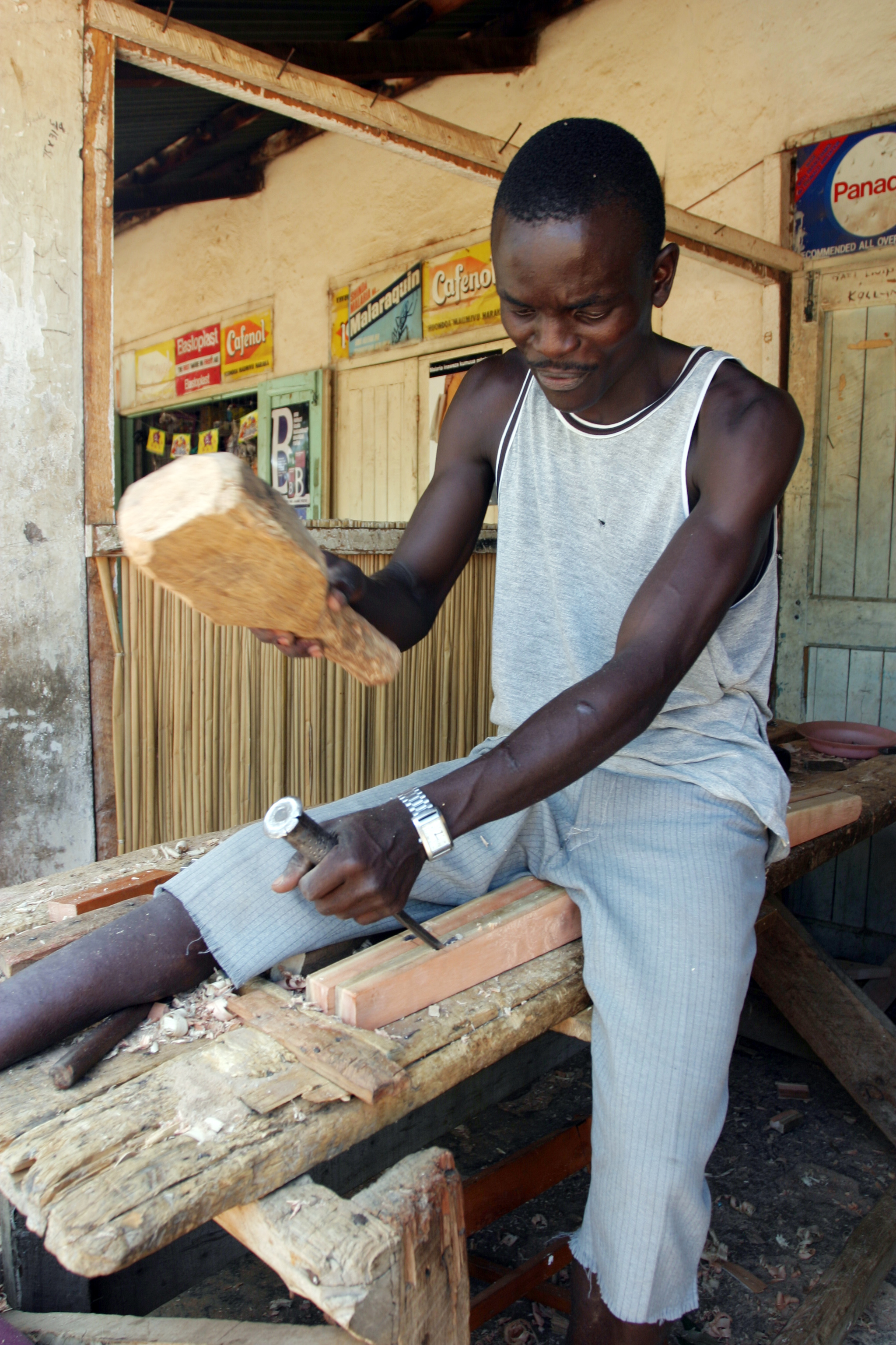 Wood Worker in Kenya