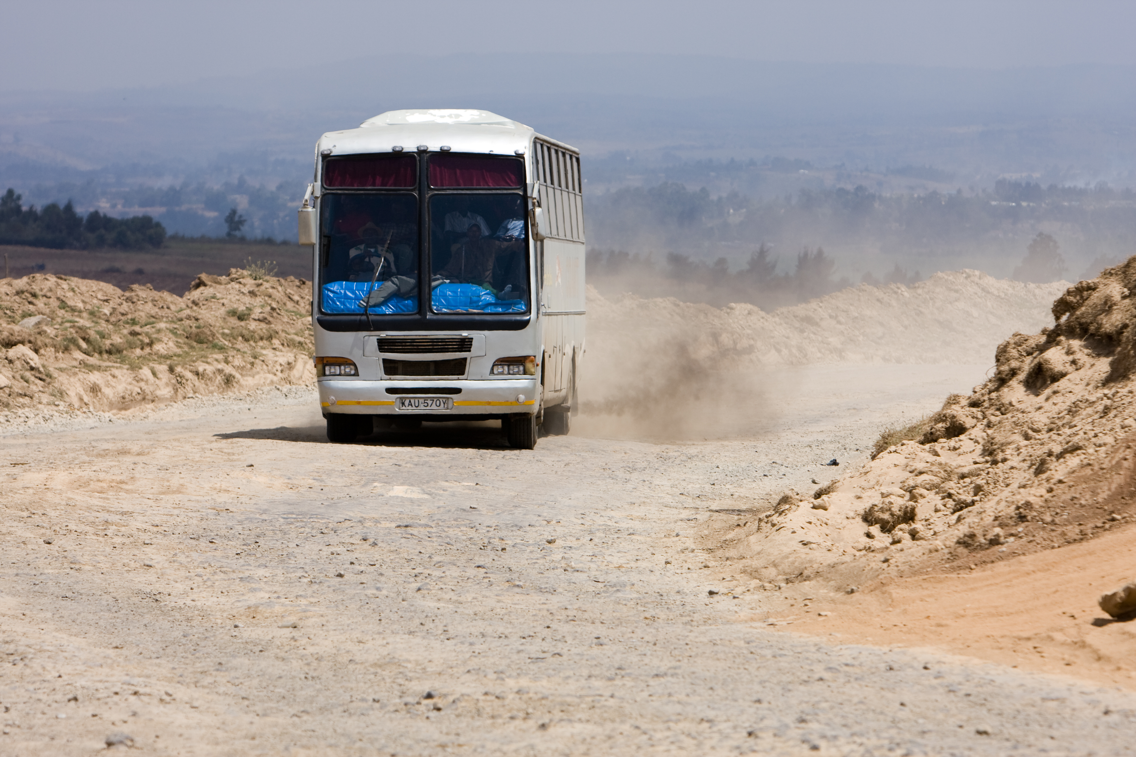 Bus in Kenya