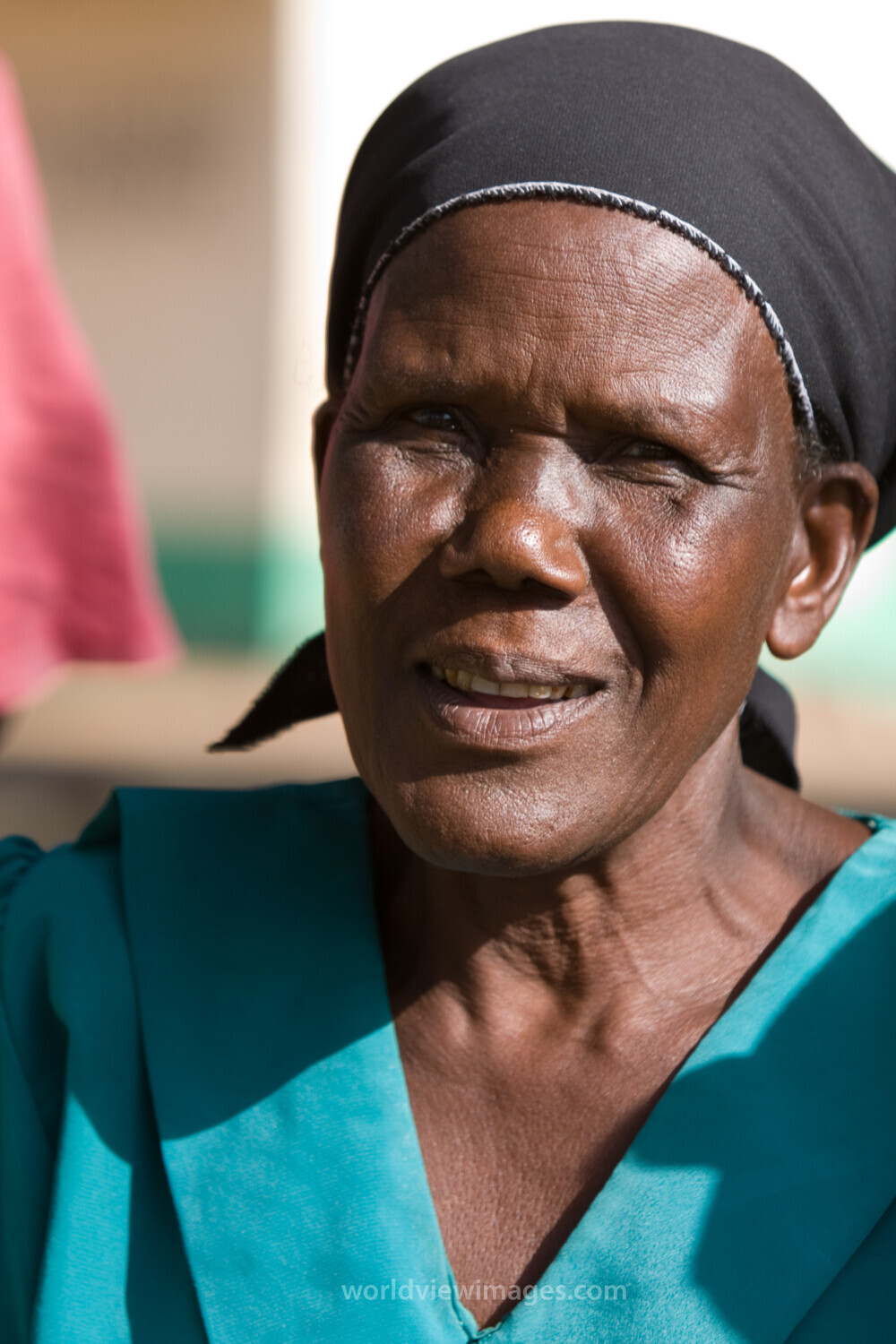 Woman in Kenya