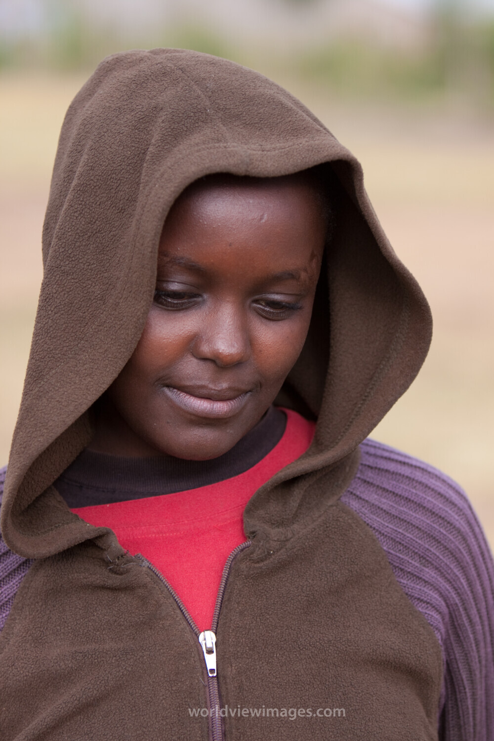 Girl in Kenya