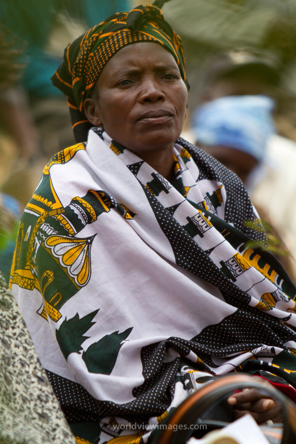 Woman in Kenya