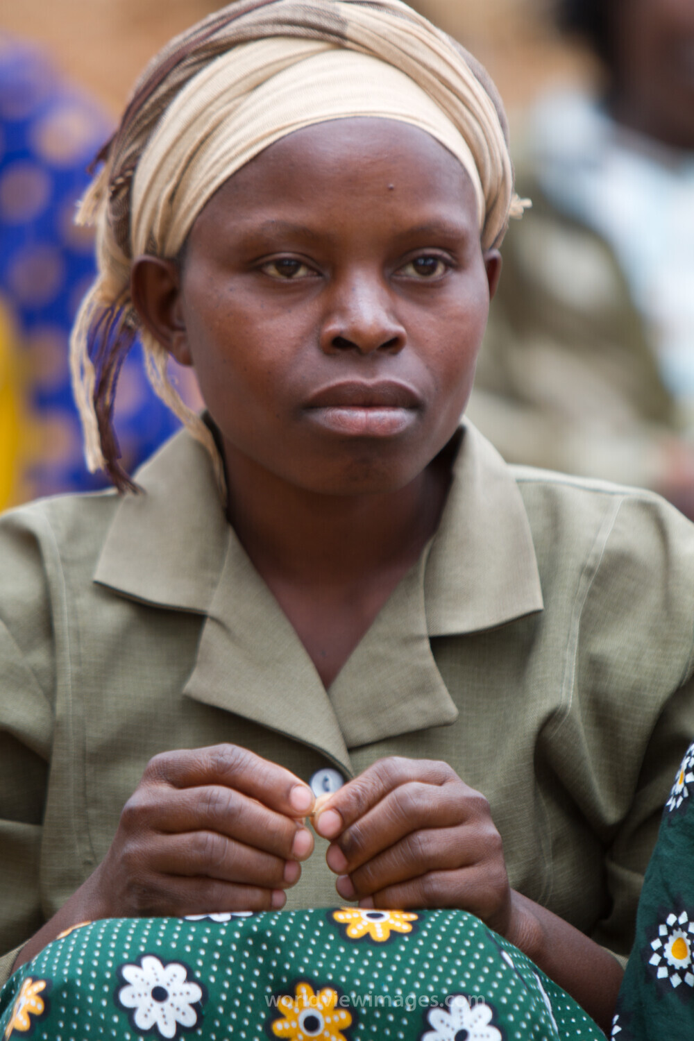 Woman in Kenya