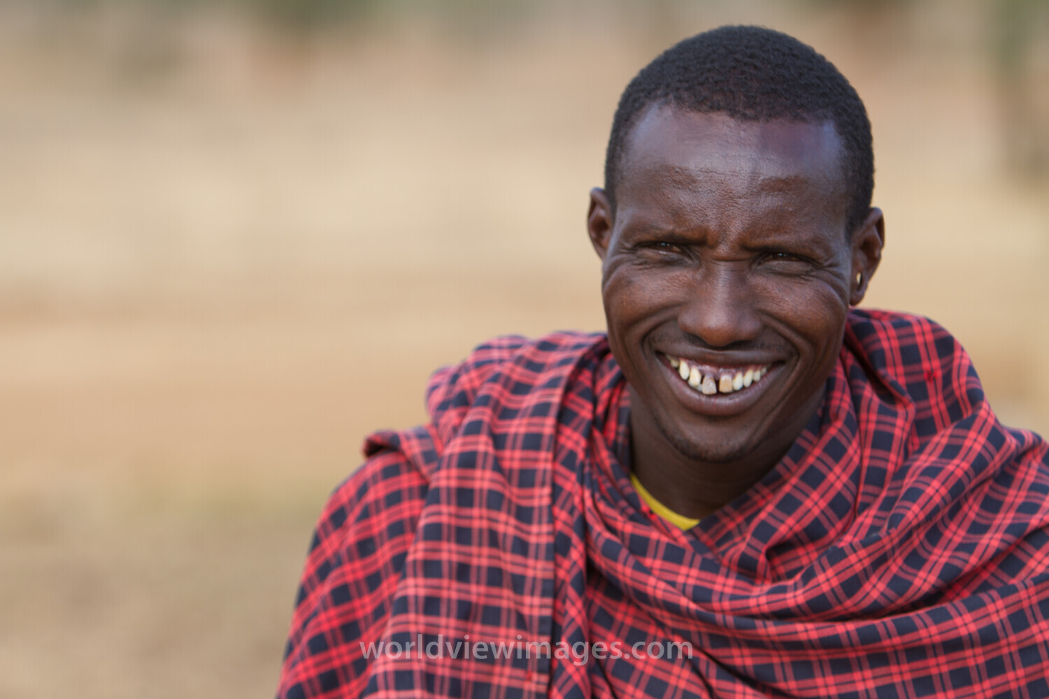Maasai Man in Kenya