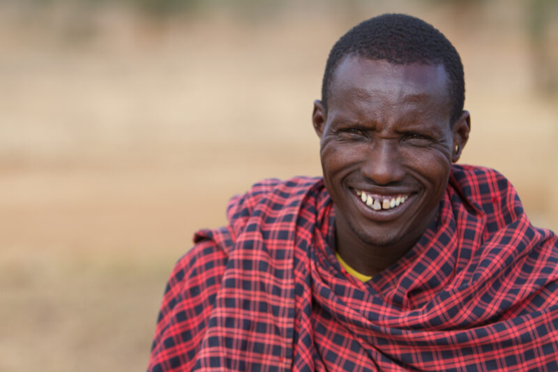 Maasai Man in Kenya — Kenya, Africa