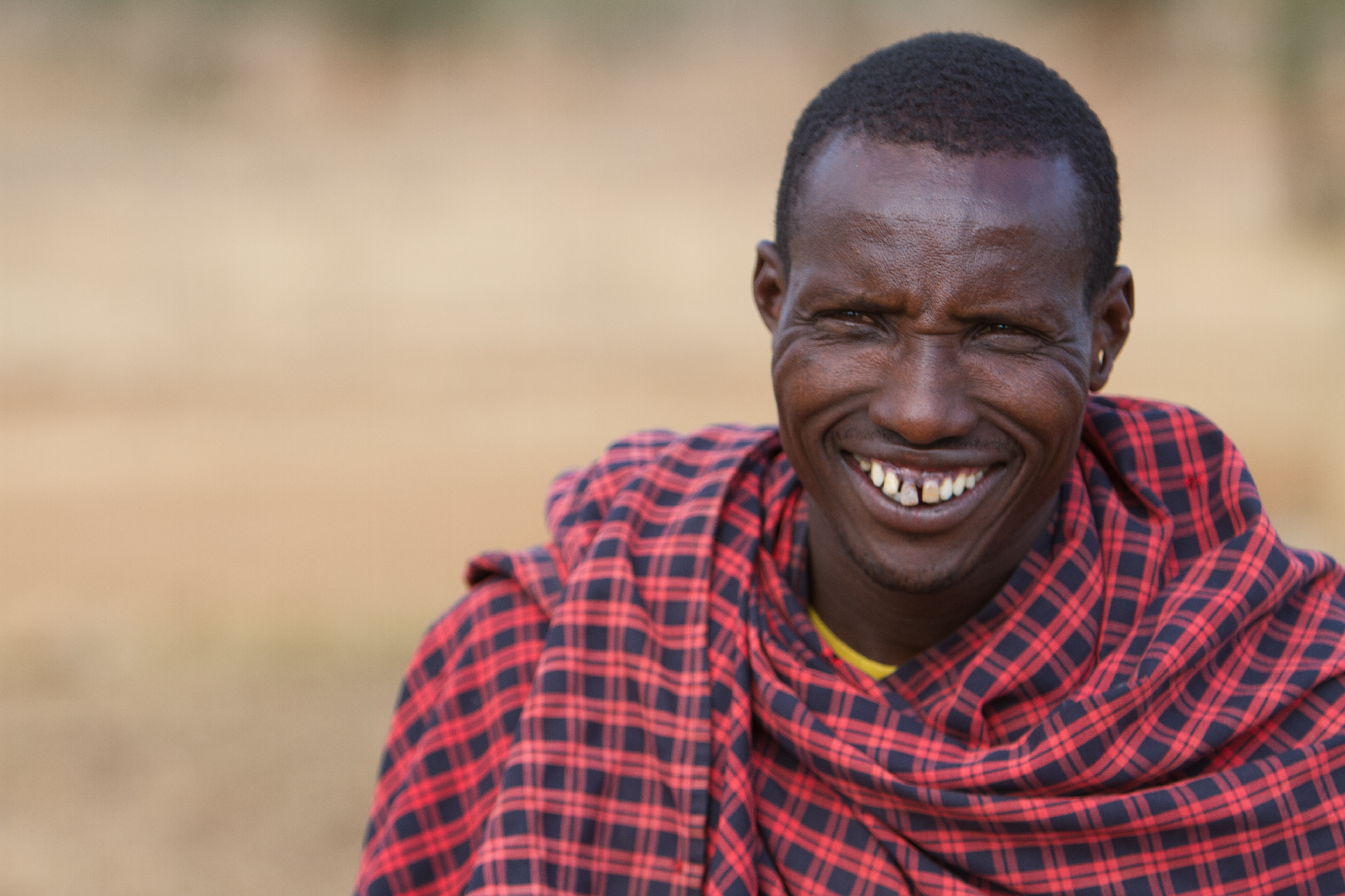 Maasai Man in Kenya