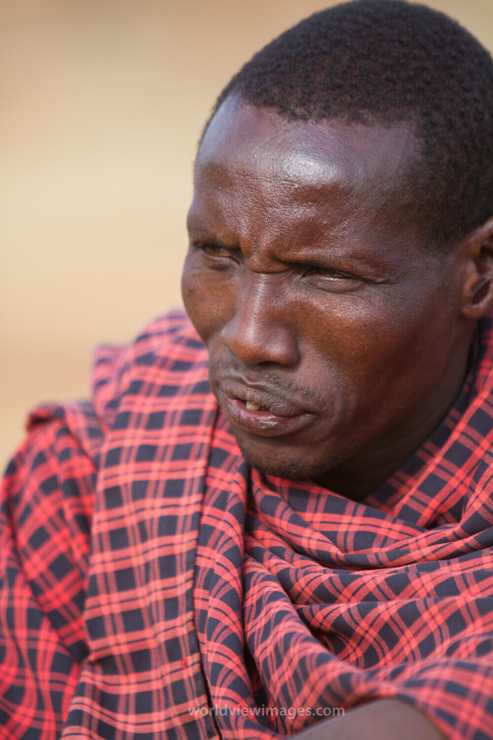 Maasai Man in Kenya