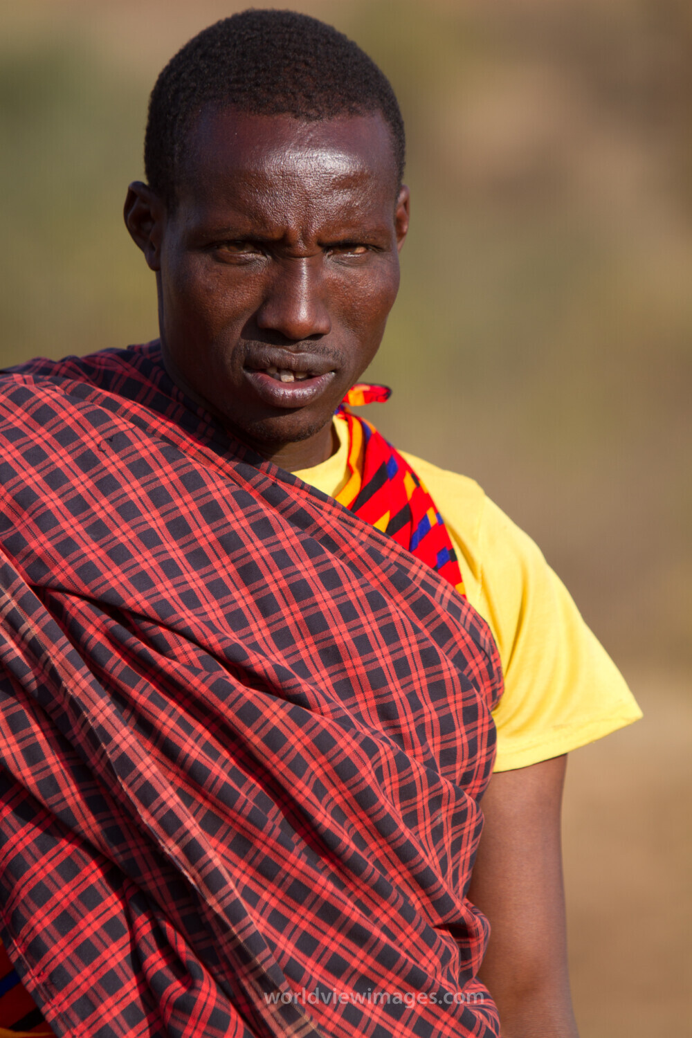 Massai Man in Kenya