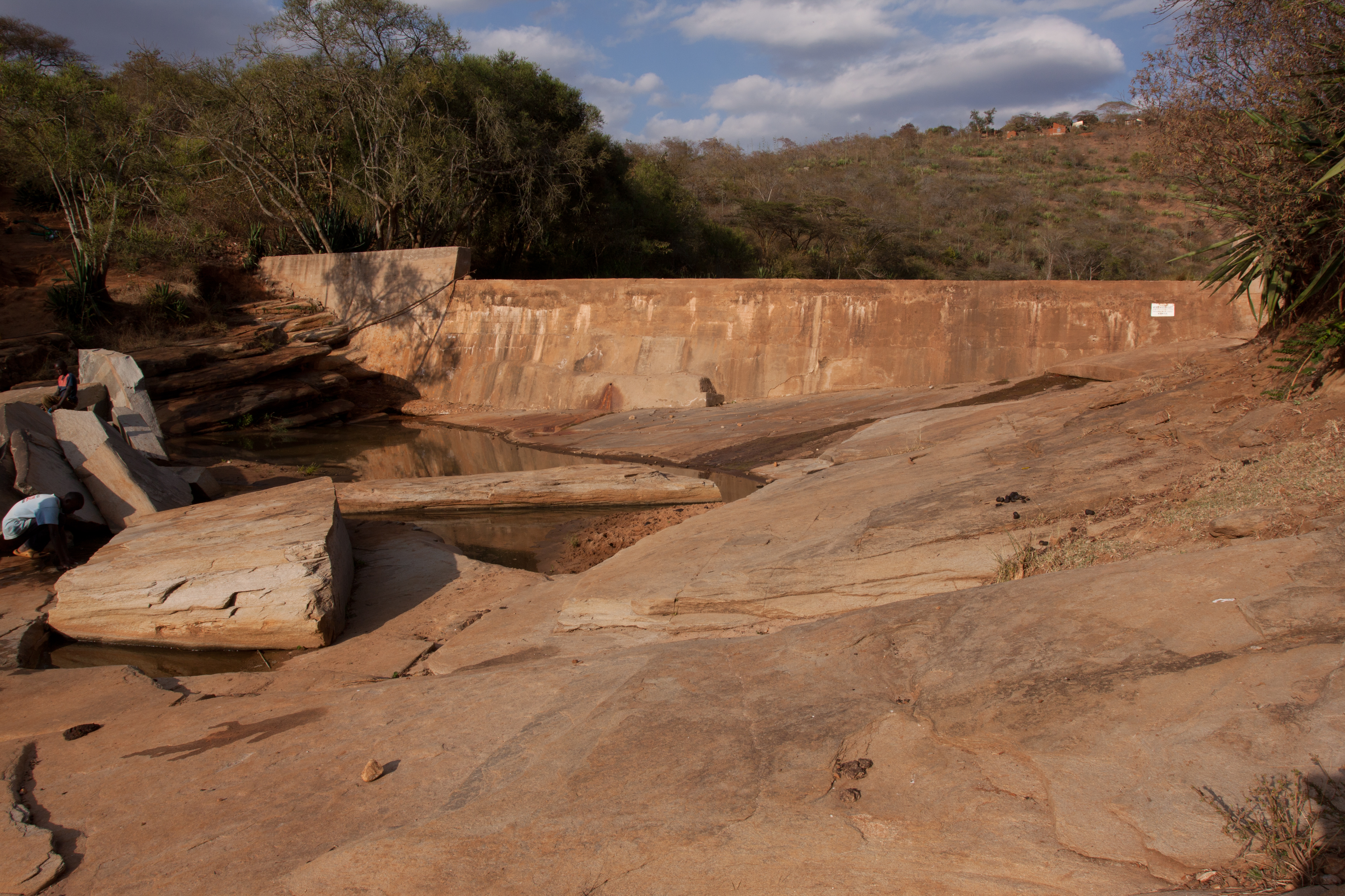 Collecting Water in Kenya
