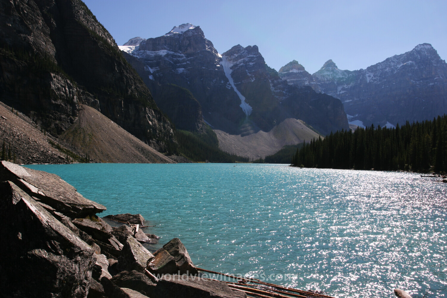 Moraine Lake in Canada