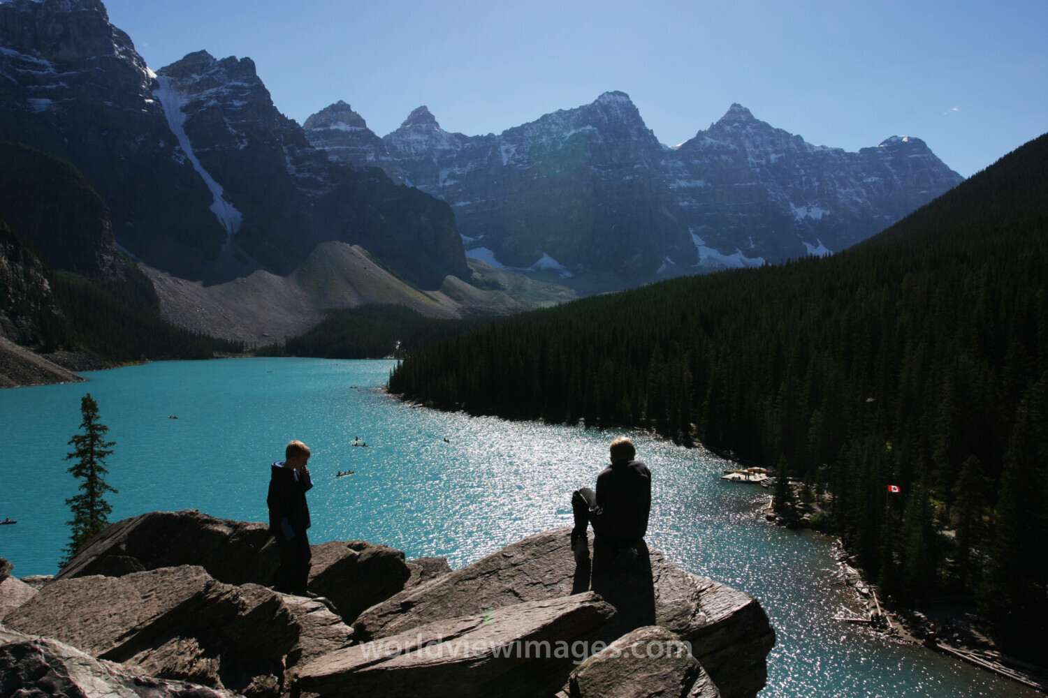 Moraine Lake in Canada