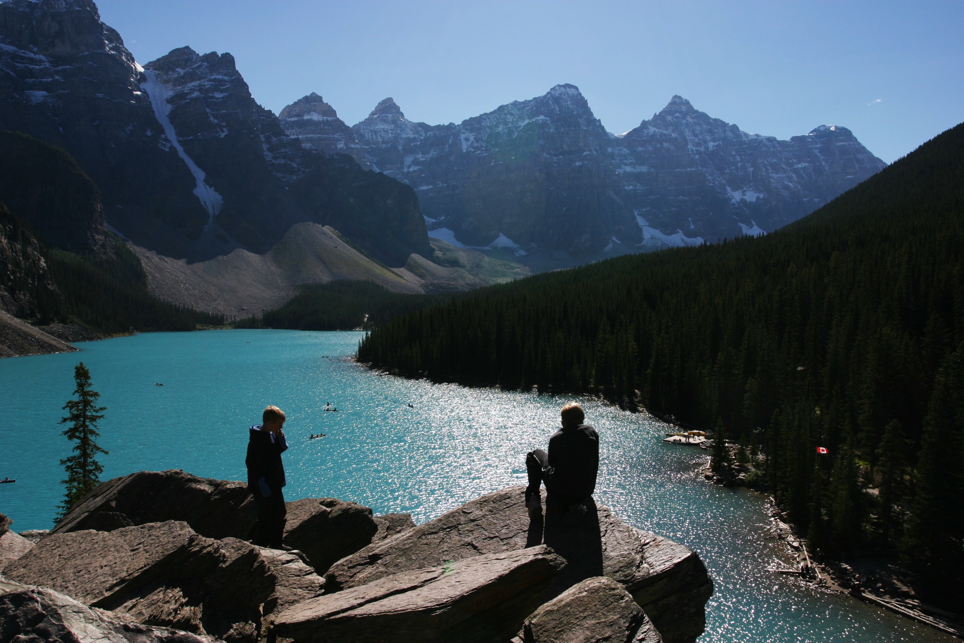 Moraine Lake in Canada