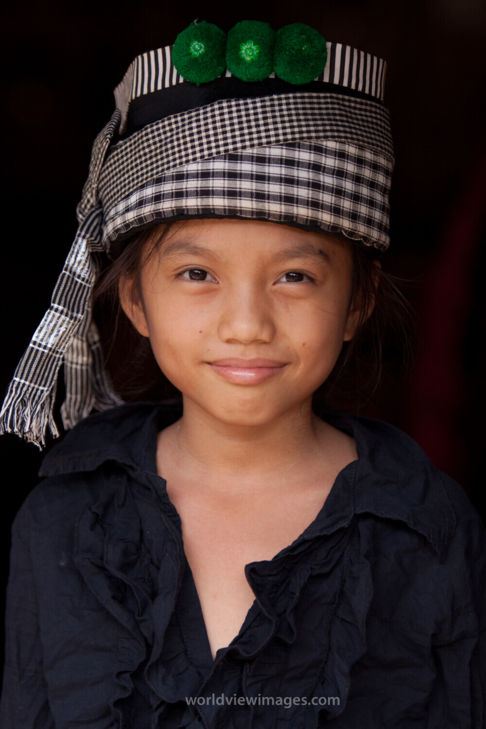 Girl in Laos